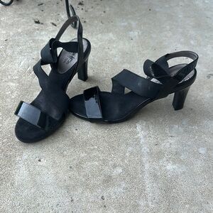 Coach and Four black heels size 7.5 women’s